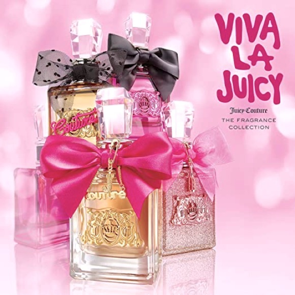 Viva La Juicy Rose by Juicy Couture Eau De Parfume Spray 3.4 oz - Picture 4 of 4